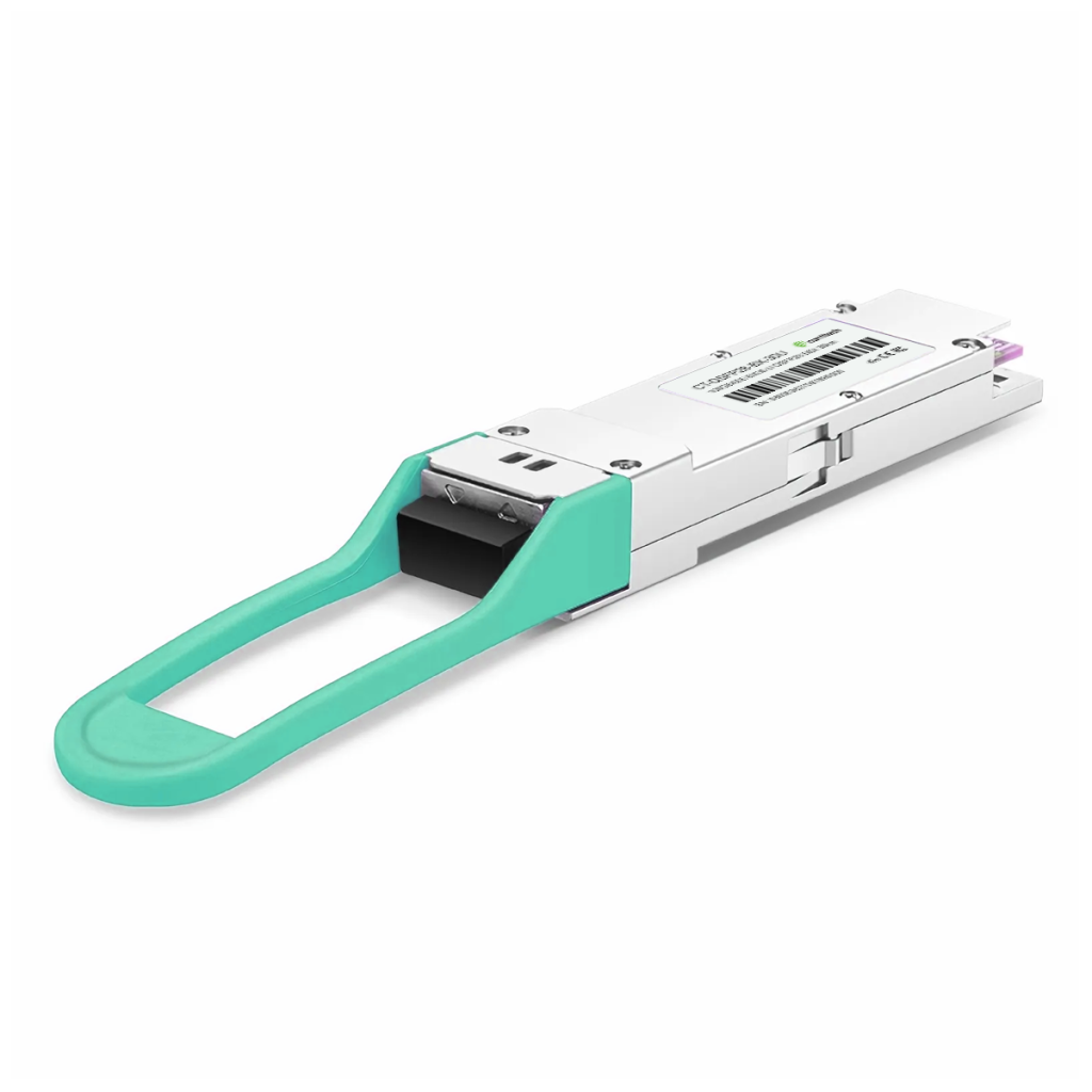 100GBASE-BX30-U QSFP28 BiDi 1304.58nm-Tx/1309.14nm-Rx 30km DOM Simplex LC/UPC SMF Optical Transceiver Module