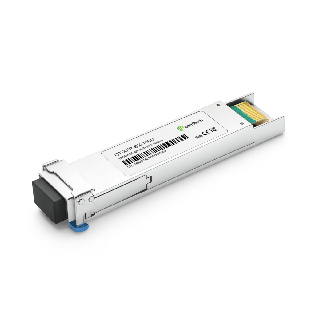 10GBASE-BX XFP BiDi 1270nm-TX/1330nm-RX 100km DOM Simplex LC SMF Optical Transceiver Module