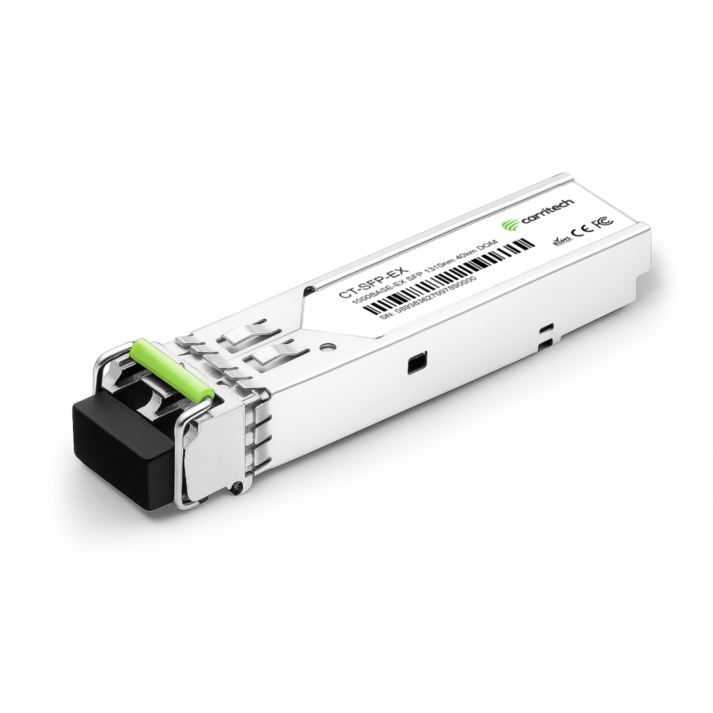 1000BASE-EX SFP 1310nm 40km DOM Duplex LC/UPC SMF Optical Transceiver Module
