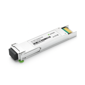 XFP 10G DWDM C-band Tunable 50GHz 80km DOM Duplex LC SMF Optical Transceiver Module for Transmission