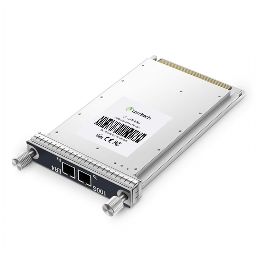 100GBASE-ER4 CFP 1310nm 40km DOM Duplex LC SMF Optical Transceiver Module